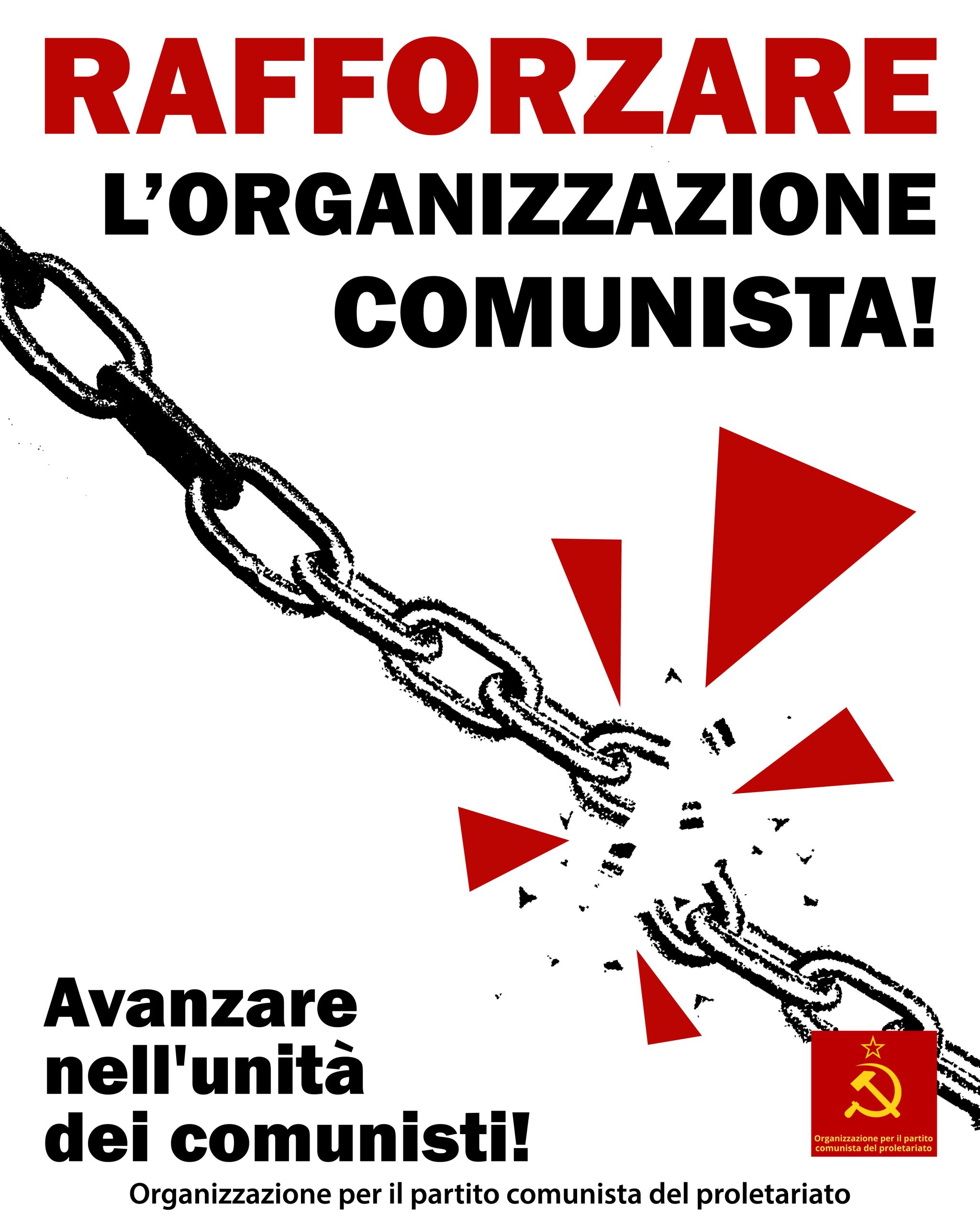 Rafforzare l’Organizzazione comunista! Avanzare nell’unità dei ...